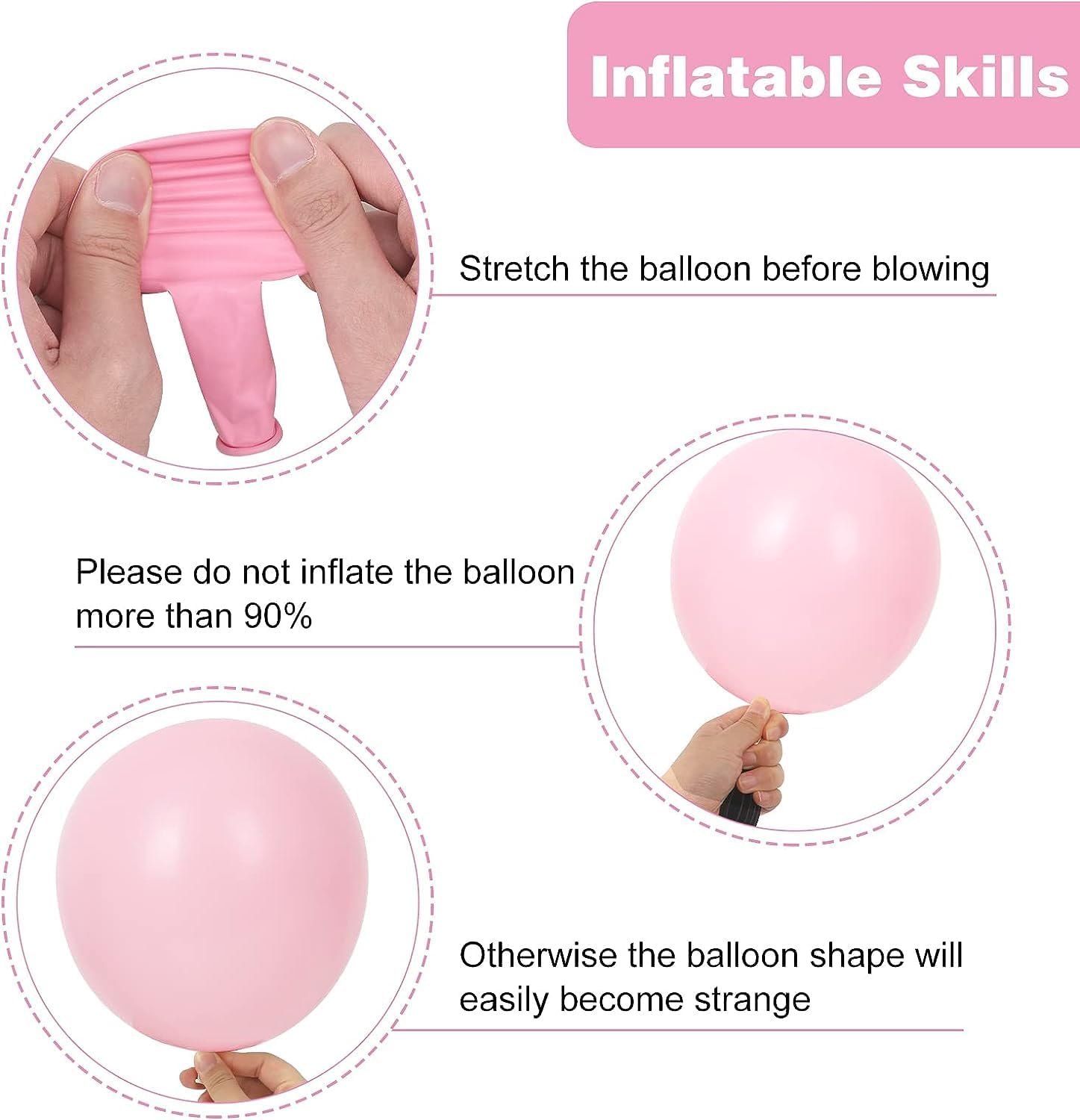 Butterflies Balloon Garland Kit, 139 Pcs Pastel Pink Metallic Pink Rose Gold Confetti Latex Balloons with 12 Pcs Butterfly Stickers for Birthday Wedding Bridal Theme Party Decoration