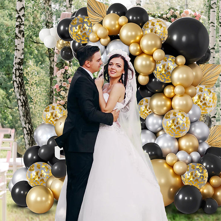 Birthday balloon decoration, party set, sensory scene supplies, anniversary celebration arch balloon chain